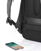 Bobby Tech Anti-theft Backpack Black