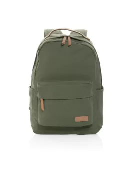 Impact AWARE 16Oz Recycled Canvas Backpack Green
