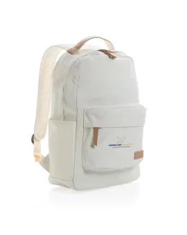 Impact AWARE 16Oz Recycled Canvas Backpack White