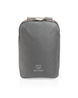 Impact AWARE 300D Two Tone Deluxe 15.6&quot; Laptop Backpack Grey