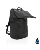 Impact AWARE RPET Water Resistant 15.6" Laptop Backpack Black