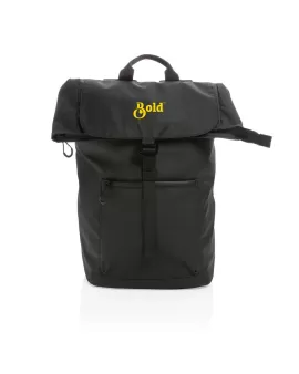 Impact AWARE RPET Water Resistant 15.6&quot; Laptop Backpack Black