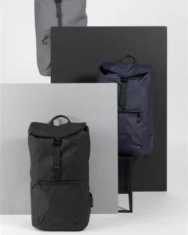 Impact AWARE RPET Water Resistant 15.6&quot; Laptop Backpack Navy