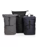 Impact AWARE RPET Water Resistant 15.6" Laptop Backpack Navy