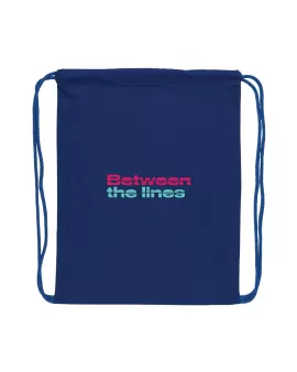 Impact AWARE Recycled Cotton Drawstring Backpack 145g Blue
