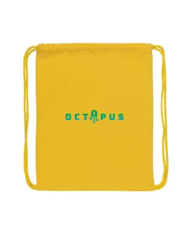Impact AWARE Recycled Cotton Drawstring Backpack 145g Yellow