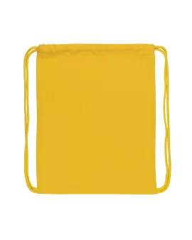 Impact AWARE Recycled Cotton Drawstring Backpack 145g Yellow