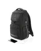 Swiss Peak AWARE RPET Voyager 15.6" Laptop Backpack Black