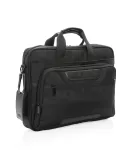 Swiss Peak AWARE RPET Voyager 15.6" Laptop Bag Black