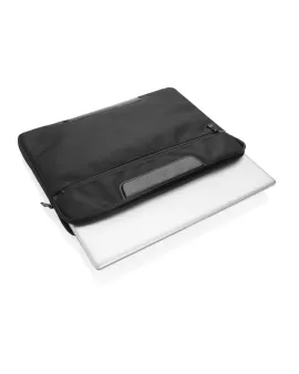 Swiss Peak AWARE RPET Voyager 15.6&quot; Laptop Sleeve Black