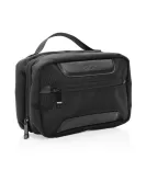 Swiss Peak AWARE RPET Voyager Toiletry Bag Black