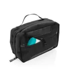 Swiss Peak AWARE RPET Voyager Toiletry Bag Black