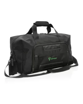 Swiss Peak AWARE RPET Voyager Weekend Bag Black