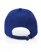 Impact 6 Panel 280gr Recycled Cotton Cap With AWARE Tracer Blue