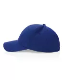 Impact 6 Panel 280gr Recycled Cotton Cap With AWARE Tracer Blue