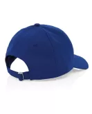Impact 6 Panel 280gr Recycled Cotton Cap With AWARE Tracer Blue