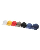Impact 6 Panel 280gr Recycled Cotton Cap With AWARE Tracer Blue