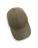 Impact 6 Panel 280gr Recycled Cotton Cap With AWARE Tracer Green