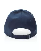 Impact 6 Panel 280gr Recycled Cotton Cap With AWARE Tracer Navy