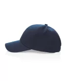 Impact 6 Panel 280gr Recycled Cotton Cap With AWARE Tracer Navy