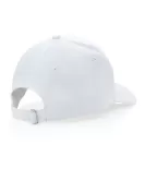 Impact 6 Panel 280gr Recycled Cotton Cap With AWARE Tracer White