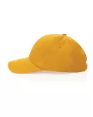 Impact 6 Panel 280gr Recycled Cotton Cap With AWARE Tracer Yellow