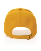 Impact 6 Panel 280gr Recycled Cotton Cap With AWARE Tracer Yellow