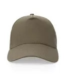 Impact 5 Panel 190gr Recycled Cotton Cap With AWARE Tracer Green