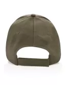 Impact 5 Panel 190gr Recycled Cotton Cap With AWARE Tracer Green