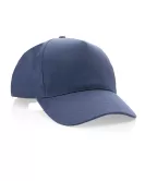 Impact 5 Panel 190gr Recycled Cotton Cap With AWARE Tracer Navy