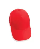 Impact 5 Panel 190gr Recycled Cotton Cap With AWARE Tracer Red