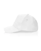 Impact 5 Panel 190gr Recycled Cotton Cap With AWARE Tracer White