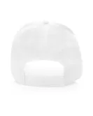 Impact 5 Panel 190gr Recycled Cotton Cap With AWARE Tracer White