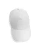 Impact 5 Panel 190gr Recycled Cotton Cap With AWARE Tracer White