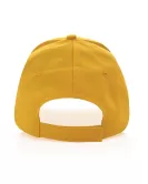 Impact 5 Panel 190gr Recycled Cotton Cap With AWARE Tracer Yellow