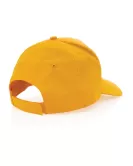 Impact 5 Panel 190gr Recycled Cotton Cap With AWARE Tracer Yellow