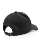 Impact 5 Panel 280gr Recycled Cotton Cap With AWARE Tracer Black