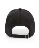 Impact 5 Panel 280gr Recycled Cotton Cap With AWARE Tracer Black