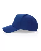 Impact 5 Panel 280gr Recycled Cotton Cap With AWARE Tracer Blue