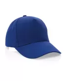 Impact 5 Panel 280gr Recycled Cotton Cap With AWARE Tracer Blue