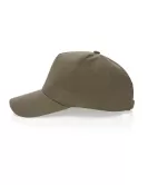 Impact 5 Panel 280gr Recycled Cotton Cap With AWARE Tracer Green