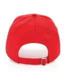 Impact 5 Panel 280gr Recycled Cotton Cap With AWARE Tracer Red