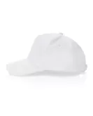 Impact 5 Panel 280gr Recycled Cotton Cap With AWARE Tracer White
