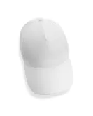 Impact 5 Panel 280gr Recycled Cotton Cap With AWARE Tracer White