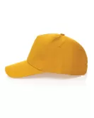 Impact 5 Panel 280gr Recycled Cotton Cap With AWARE Tracer Yellow