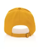 Impact 5 Panel 280gr Recycled Cotton Cap With AWARE Tracer Yellow