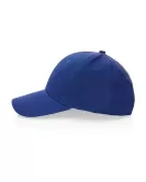 Impact 6 Panel 190gr Recycled Cotton Cap With Aware Tracer Blue