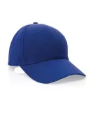Impact 6 Panel 190gr Recycled Cotton Cap With Aware Tracer Blue