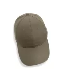 Impact 6 Panel 190gr Recycled Cotton Cap With Aware Tracer Green