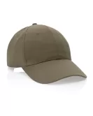 Impact 6 Panel 190gr Recycled Cotton Cap With Aware Tracer Green